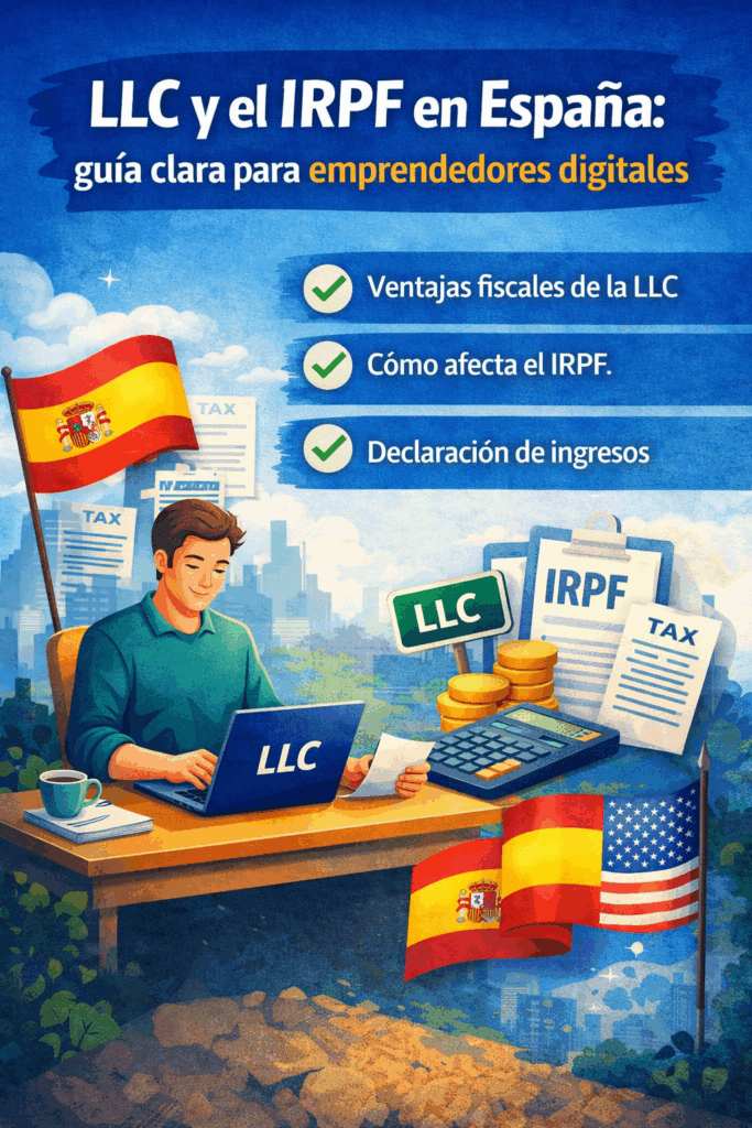 LLC IRPF Crea tu LLC desde España Optimizacion fiscal 2026 LLC IRPF