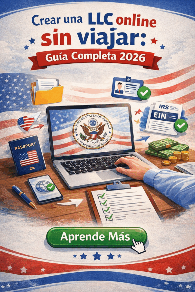 crear LLC online Crea tu LLC desde España Optimizacion fiscal 2026 crear LLC online