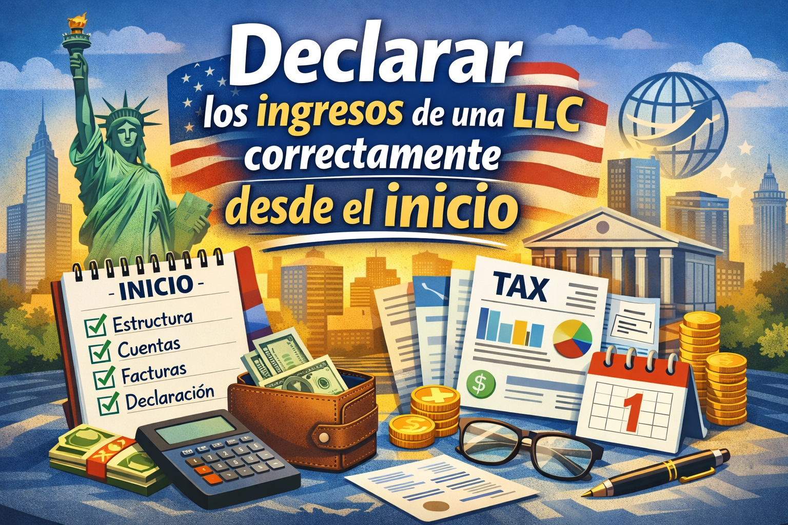 declarar ingresos LLC