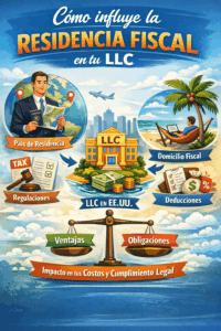 LLC residencia fiscal