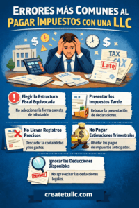 cómo pagar impuestos LLC España