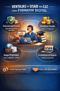 formador online LLC España impuestos