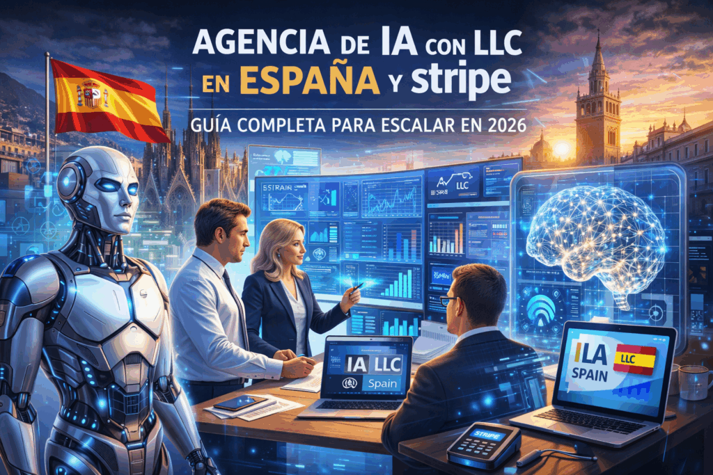 agencia IA LLC España Stripe