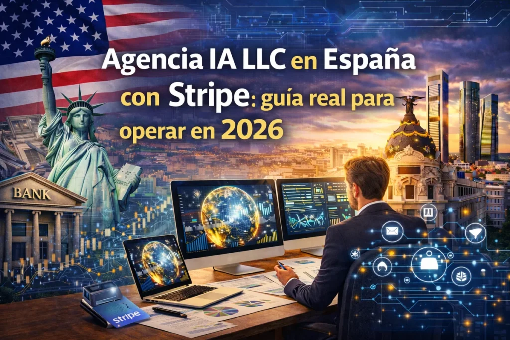 agencia IA LLC España Stripe