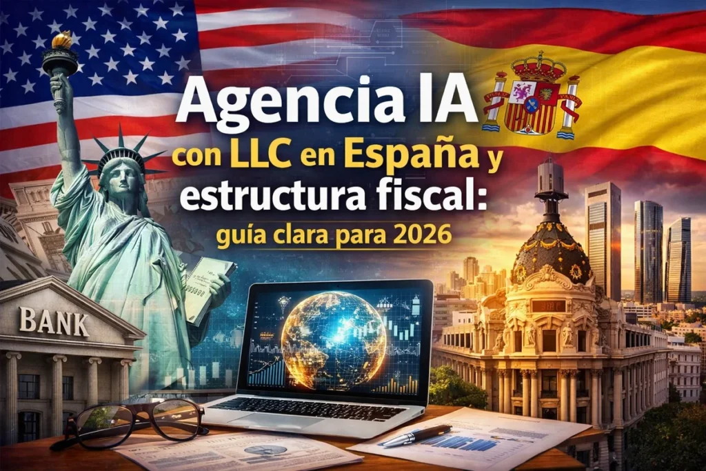 agencia IA LLC España estructura fiscal