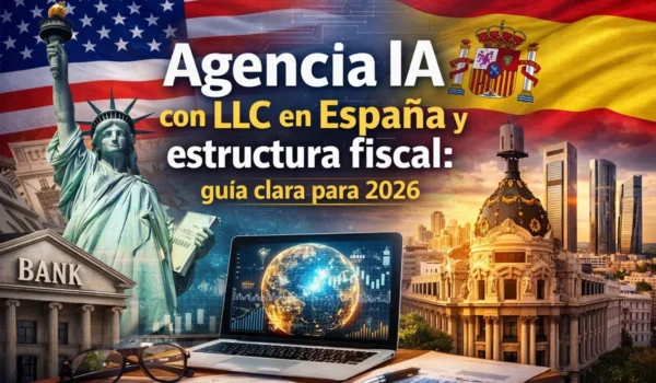 agencia IA LLC España estructura fiscal