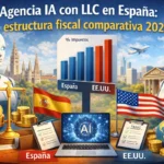 agencia IA LLC España estructura fiscal comparativa