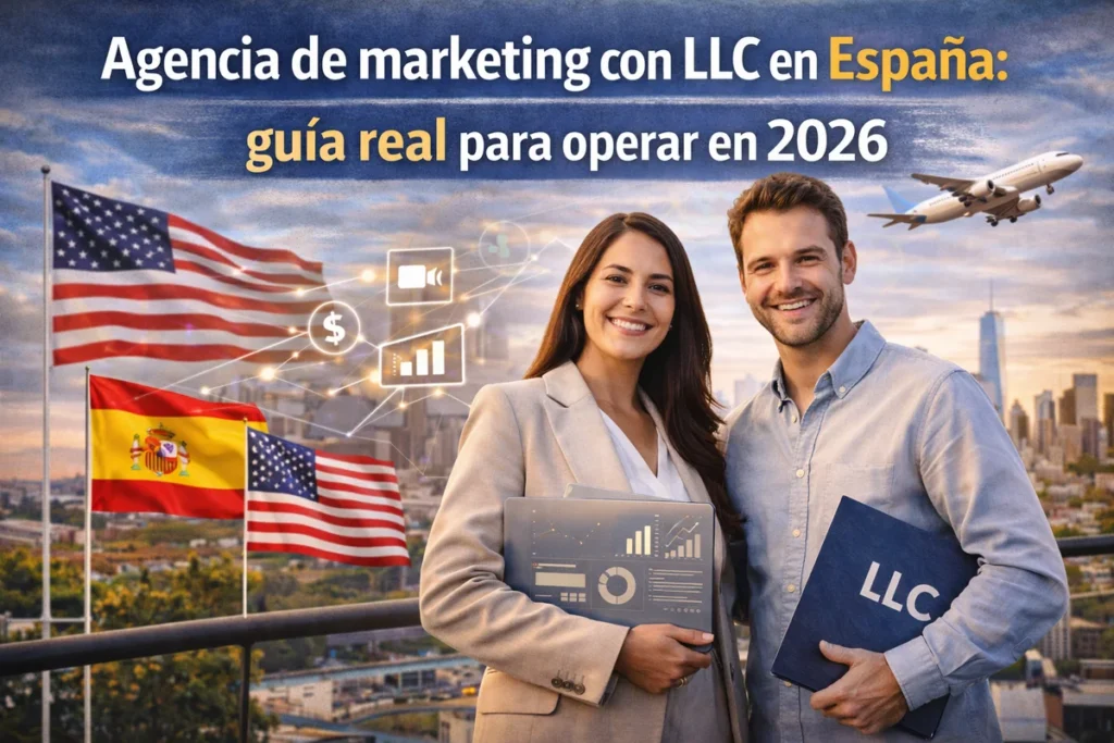 agencia marketing LLC España Crea tu LLC desde España Optimizacion fiscal 2026