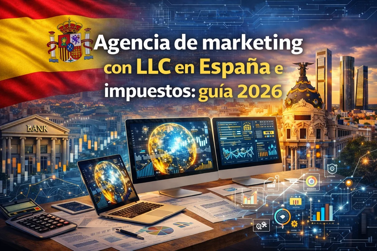 agencia marketing LLC España impuestos
