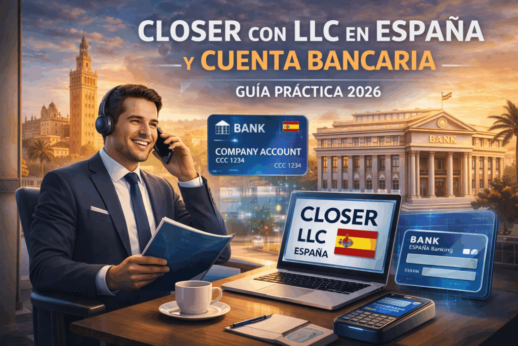 closer LLC España cuenta bancaria