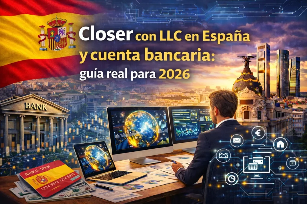 closer LLC España cuenta bancaria