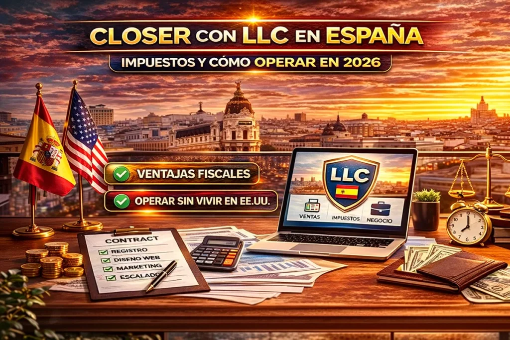 closer LLC España impuestos