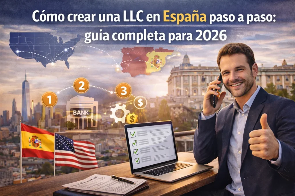 closer LLC España paso a paso Crea tu LLC desde España Optimizacion fiscal 2026 closer LLC España paso a paso