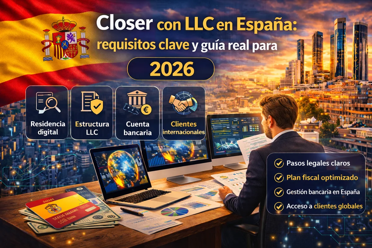 closer LLC España requisitos clave