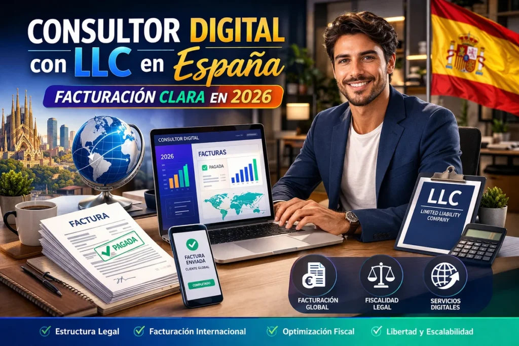 consultor digital LLC España facturación