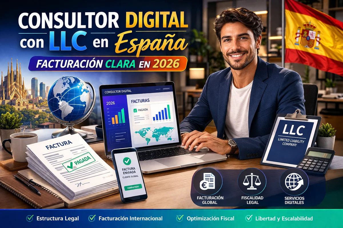 consultor digital LLC España facturación
