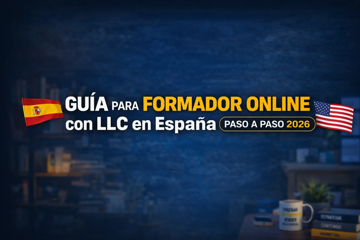 formador online LLC España paso a paso