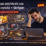 servicios digitales LLC España Stripe errores comunes