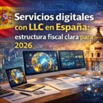 servicios digitales LLC España estructura fiscal