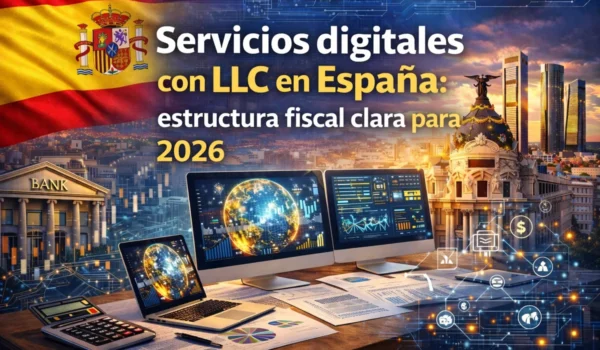 servicios digitales LLC España estructura fiscal