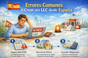 agencia IA LLC España estructura fiscal
