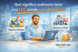 consultor digital LLC España estructura fiscal