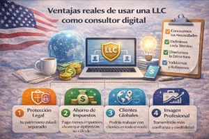 consultor digital LLC España facturación