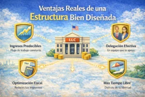 servicios digitales LLC España estructura fiscal Crea tu LLC desde España Optimizacion fiscal 2026 servicios digitales LLC España estructura fiscal