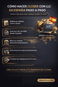 closer LLC España paso a paso