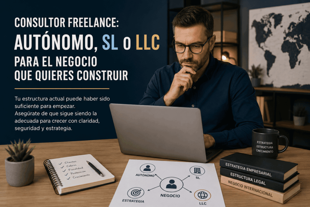 Emprendedor digital revisando errores fiscales en una LLC y obligaciones anuales