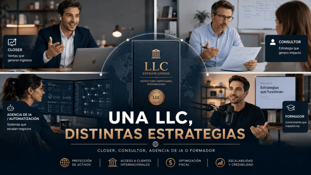 LLC para closer, consultor, agencia de IA o formador