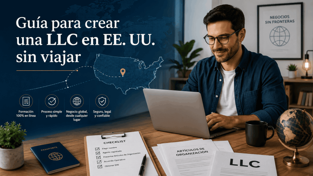 Cómo montar una LLC desde España paso a paso