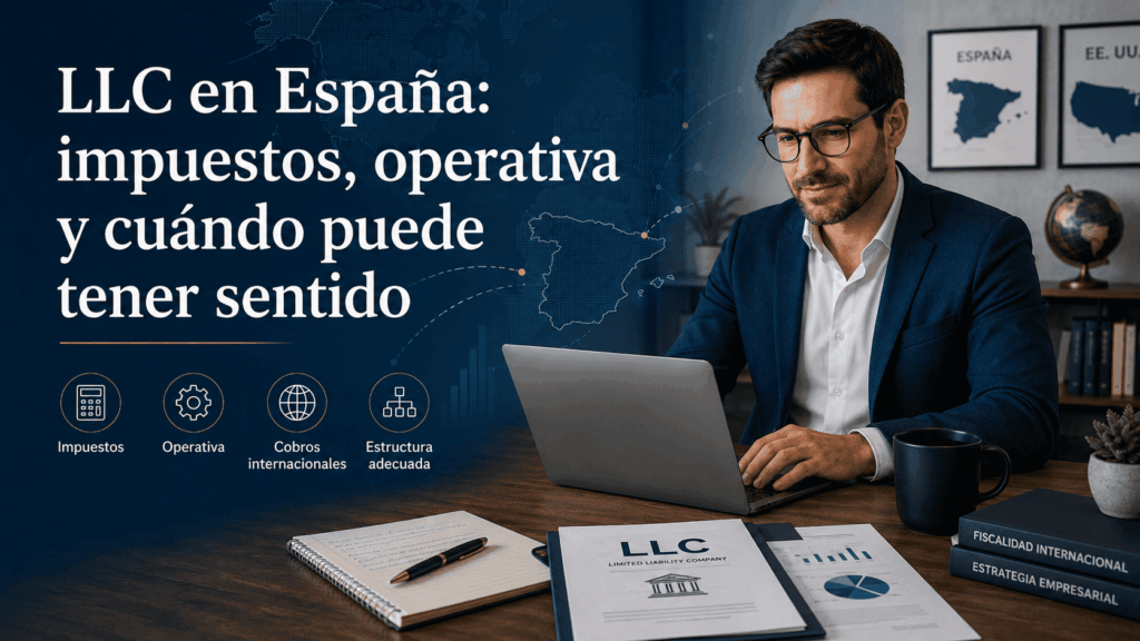 LLC en España: impuestos, operativa y estructura internacional